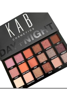 NEW Kab Cosmetics Day + Night Eyeshadow Palette